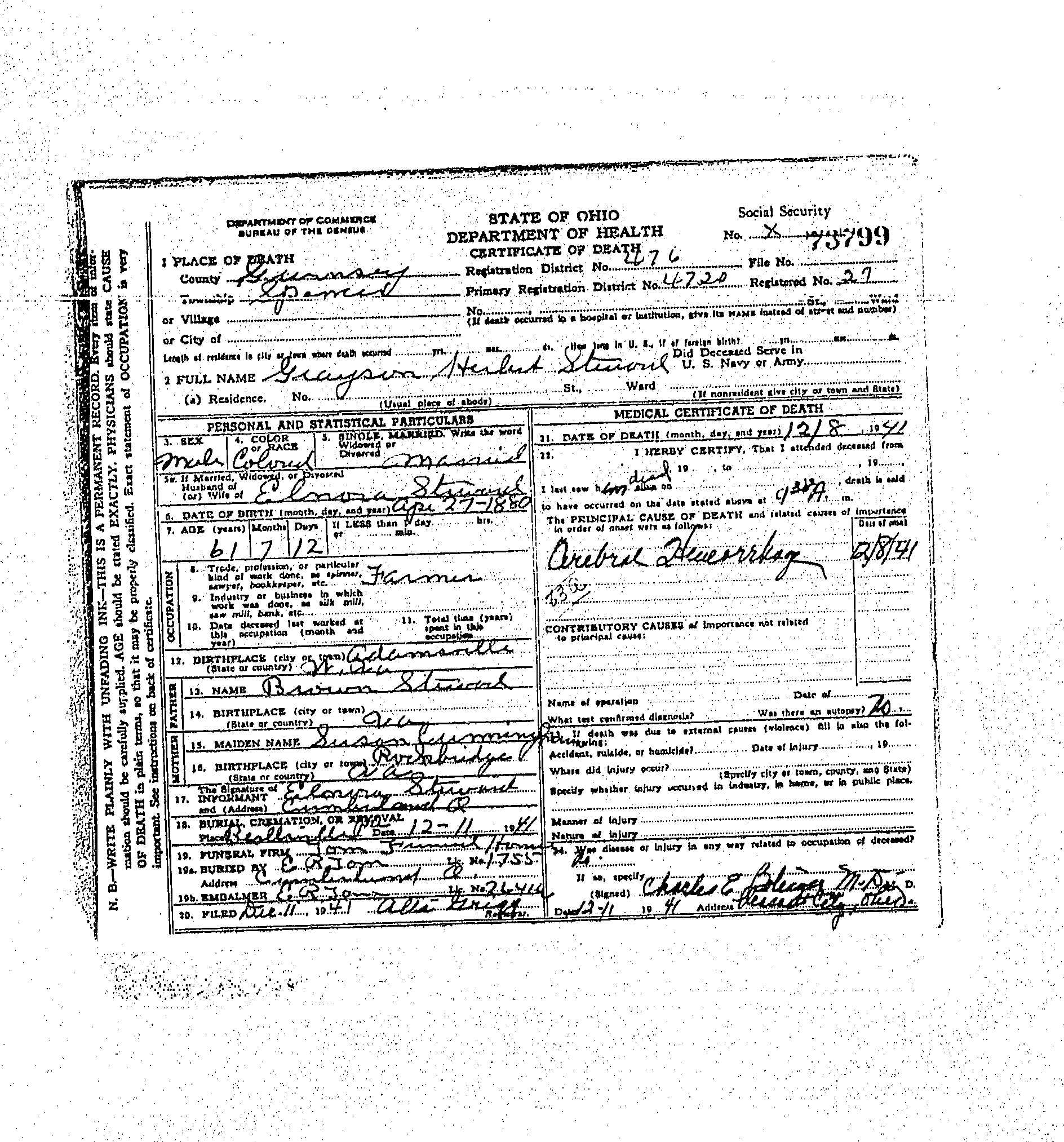 Grayson Herbert Stewart